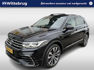 Volkswagen Tiguan 1.4 TSI eHybrid R-Line / AUTOMAAT/ 2X R-LINE/ PANO/ CAMERA/ PARK. SENSOREN/ IQ. LIGHT/ STOEL-STUURVERWARM./ ELEK. ACHTERKLEP/ TRAVELASSIST/ KEYLESS/ ADAPT. CRUISE/ APP CONNECT/ NAVI/ CLIMA/ DAB/ 20" LMV