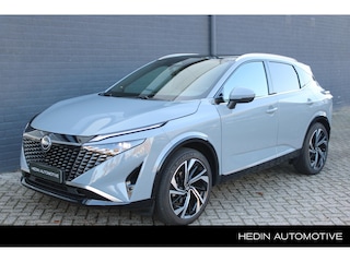 Nissan Qashqai 1.3 MHEV 158 PK Xtronic Tekna Plus Automaat | Navigatie | 360 Graden Camera | Climate Controle | Adaptieve Cruise Control | Panorama Dak | Bose-Geluidssysteem | Lederen Bekleding | Stuurwiel en Stoel verwarming | Elektrische Achterklep | 20 inch LM-velgen | Parkeersensoren