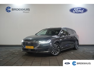 Ford Focus Wagon 1.0 EcoBoost Hybrid Titanium X Automaat | Achteruitrijcamera | Audio installatie premium | Navigatiesysteem full map