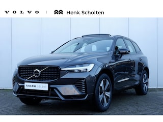 Volvo XC60 2.0 T6 Plug-in hybrid AWD Plus Dark | Verwarmde Voorstoelen, Stuurwiel en Achterbank | Panoramisch Schuif-/Kanteldak | Semi- Elektrische Trekhaak | 360-Camera | Adaptieve Cruise Control | Draadloze Telefoonlader