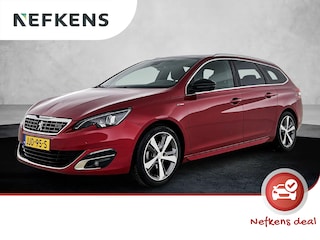 Peugeot 308 SW 1.2 GT-line 130pk Automaat | 1ste Eigenaar | Schuif-/Kanteldak | Navigatie | Climate Control | Cruise Control | Achteruitrijcamera | Keyless Entry/Start | LED | 17" Lichtmetalen Velgen | Apple Carplay/Android Auto |