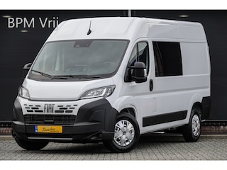 Fiat Ducato L2H2 2.2 MultiJet 140Pk Aut. | 35 | Dubbele cabine | 6-Persoons | Achteruitrijcamera | Webasto standkachel | Trekhaak