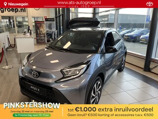 Toyota Aygo 1.0 VVT-i MT Pulse Nieuw | 2x voorraad , Celestite Grey/zwart dak  en Pure white/ zwart dak | Direct uit voorraad leverbaar |