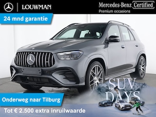 Mercedes-Benz GLE Mercedes-AMG 53 Hybrid 4MATIC+ AMG Premium | Night Pakket | 22 Inch Velgen | Trekhaak | Panorama Schuif-Kanteldak. Inclusief 24 maanden Mercedes-Benz Certified garantie voor Europa.