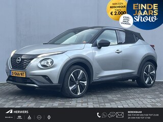 Nissan Juke 1.6 Hybrid N-Design / 360° Camera / Adaptieve Cruise Control / Keyless Entry & Start / Apple Carplay & Android Auto / Navigatie full map / Climate Control / Parkeersensoren voor en achter