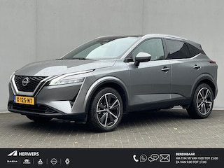 Nissan Qashqai 1.3 MHEV Xtronic Tekna / Vaste Trekhaak 13-polig (Trekgewicht 1.800kg) / Panoramadak / 360° Camera / HUD / Adaptieve Cruise Control / Apple Carplay & Android Auto / Navigatie full map / Keyless Entry & Start / Climate Control