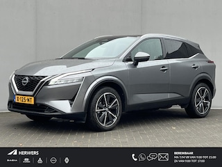 Nissan Qashqai 1.3 MHEV Xtronic Tekna / Vaste Trekhaak 13-polig (Trekgewicht 1.800kg) / Panoramadak / 360° Camera / HUD / Adaptieve Cruise Control / Apple Carplay & Android Auto / Navigatie full map / Keyless Entry & Start / Climate Control