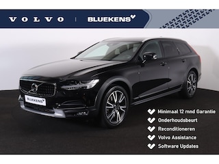 Volvo V90 T5 AWD Pro - IntelliSafe Assist & Surround - 360º Camera - Harman/Kardon audio - Adaptieve LED koplampen - Verwarmde voorstoelen, stuur & achterbank - Parkeersensoren voor & achter - Elektr. bedienb. voorstoelen met geheugen - Nappa Lederen bekleding - Standkachel - Extra getint glas - 19' LMV