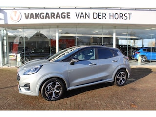 Ford Puma 1.0 EcoBoost Hybrid ST-Line , 125PK , Hoge Zit Navigatie , Climate control , Adap. Cruise control , 360graden camera Stoel,Stuur en Voorruitverwarming , Blind Spot