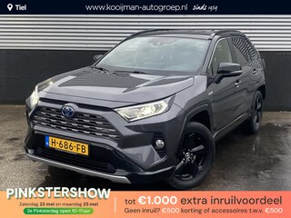 Toyota RAV4 2.5 Hybrid Bi-Tone Stoelverwarming, JBL premium audio, parkeersensoren v&a, achteruitrij camera, ACC, keyless, navigatie, Apple CarPlay/Android Auto