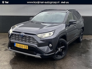 Toyota RAV4 2.5 Hybrid Bi-Tone Stoelverwarming, JBL premium audio, parkeersensoren v&a, achteruitrij camera, ACC, keyless, navigatie, Apple CarPlay/Android Auto