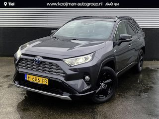 Toyota RAV4 2.5 Hybrid Bi-Tone Stoelverwarming, JBL premium audio, parkeersensoren v&a, achteruitrij camera, ACC, keyless, navigatie, Apple CarPlay/Android Auto