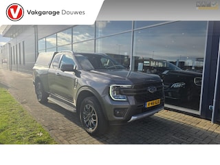 Ford Ranger 2.0 Super Cab EcoBlue Wildtrak | NAP | Automaat | BTW | Leder | 4x4 | 3500kg. Trekgewicht! | ACC | Trailer Assist