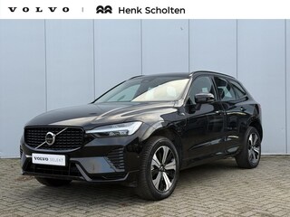 Volvo XC60 T6 Plug-in hybrid AWD Plus Dark | Verwarmde Voorstoelen, Stuurwiel en Achterbank | Panoramisch Schuif-/Kanteldak | Semi- Elektrische Trekhaak | 360-Camera | Adaptieve Cruise Control | Draadloze Telefoonlader