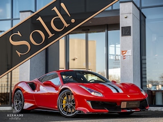 Ferrari 488 3.9 Pista / 1st Owner / Rosso Corsa / Carbon / Lift / Camera / Dealer