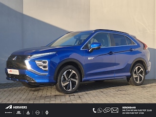 Mitsubishi Eclipse Cross 2.4 PHEV Plug-in Executive Automaat / Fabrieksgarantie tot 12-2030 mogelijk ** / Allseason banden / Trekgewicht 1500 kg / Stuur-. Stoel en Achterbank verwarming / Rondomzicht camera /