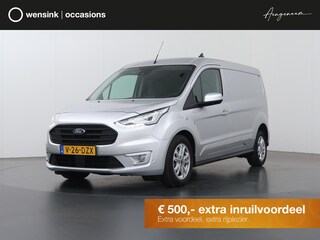 Ford Transit Connect 1.5 ECOBLUE | L2 | LIMITED | STOELVERWARMING | BETIMMERDE LAADRUIMTE | NAVIGATIE | AUTOMATISCHE AIRCO | PARKEERSENSOREN | LICHTMETALEN WIELEN | ACHTERUITRIJCAMERA | STOEL - STOEL