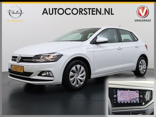 Volkswagen Polo 1.0TGI CNG 5Drs Navi Climatronic Apple Carplay Android Auto Cruise Control Comfortline Executive-pakket DAB+ Bluetooth App-Connect Led 1e Eigenaar Origineel Nederlandse Auto Compressed Natural Gas