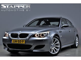 BMW 5-serie LCI V10 507pk SMG Dealer OH Topconditie! Schuifdak/Head-up/Keyless/Navi/Xenon/Led/Leer/