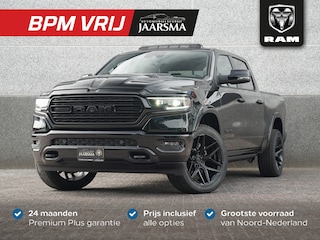 Dodge Ram 1500 5.7 V8 4x4 Crew Cab Limited Night Fuel velgen |Digitaal Cluster |Luchtvering |Head-up Display |Rijklaarprijs | STOCK Clearance! Gratis LPG en Cover
