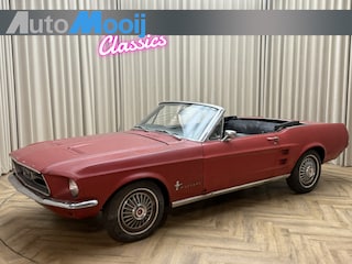 Ford Mustang USA Cabriolet / 1967 / 3,3 Liter 200 Cu 6-cilinder / Convertible / Project / Rijdt prima