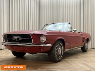 Ford Mustang USA Cabriolet / 1967 / 3,3 Liter 200 Cu 6-cilinder / Convertible / Project / Rijdt prima