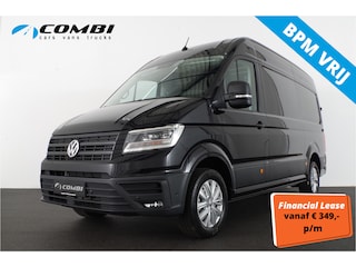 Volkswagen Crafter 35t 2.0 TDI L3H3 Highline Exclusive > 177pk/Nu leverbaar geen BPM/Geveerde stoel/LED/Camera/Trekhaak/Adapt. cruise Operational lease ook mogelijk!