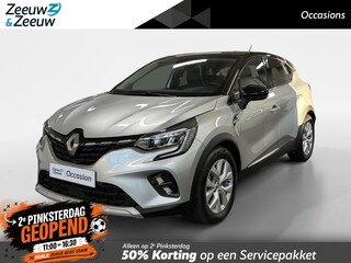 Renault Captur 1.6 E-Tech Hybrid 145 Intens AUTOMAAT AIRCO CAMERA PARKEERSENSOREN CRUISE CONTROLE APPLE CARPLAY ANDROID AUTO HOGE INSTAP ZEER MOOIE AUTO DEALER ONDERHOUDEN