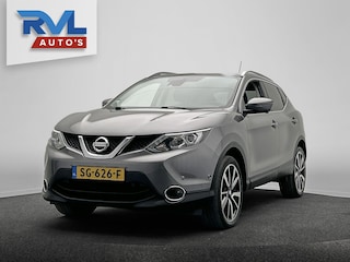 Nissan Qashqai 1.2 Tekna Panoramadak Trekhaak Stoelverwarming 360 camera Leder