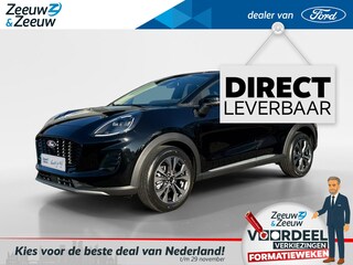 Ford Puma 1.0 EcoBoost Hybrid Titanium | Uit Voorraad Leverbaar | Prijs inclusief 6500 Euro Ford Voordeel | Automaat | Verwarmbare Stoelen | Verwarmbare Voorruit | Verwarmbare Stuur | Apple Carplay & Android Auto | Achteruitrij Camera