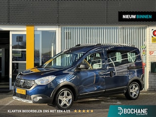 Dacia Dokker 1.6 SCe Bi-Fuel Stepway | NAP | Trekhaak | Navigatie | Achteruitrijcamera | DAB | Cruise Control | Airco | Parkeersensoren |