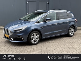 Ford S-MAX 2.5i HEV Luxury 5P Automaat / Trekgewicht 1.750 kg / Apple Carplay Android Auto / Allseason banden / Stoelverwarming / Achteruitrijcamera / Elektrische achterklep / Navigatie / Adaptief CC / Climate control / Keyless Entry/Start /
