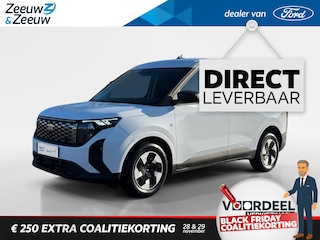 Ford Transit Cour. Trend 44 kWh | Uit Voorraad Leverbaar | Prijs Exclusief BTW/Inclusief Rijklaarmaak kosten | Automaat | Trekhaak | Verwarmbare Stoelen | Verwarmbare Stuur | Verwarmbare Voorruit | Achteruitrij Camera | Cruise Control | Apple Carplay & Android Auto |