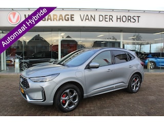 Ford Kuga 2.5-243pk PHEV ST-Line X. Nieuwste model ! Van €. 54.937,- voor €. 43.735,- ! Trekgewicht 2.100kg ! Elektr. panoramadak, Elektr. inklapb. trekhaak, stoel-, stuur- en voorraamverw., lane- en side assist, 360gr. camera, HUD, Apple/Android, Elektr. verstelb. stoelen, LED verl. etc etc