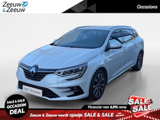 Renault Mégane Estate 1.3 TCe Intens AUTOMAAT NAVI APPLE CARPLAY ANDROID AUTO ELECTRISCHE STOELEN ADAPTIEVE CRUISE CONTROLE STOELVERWARMING TREKHAAK(1700KG TREKGEWICHT) ZEER MOOIE AUTO DEALER ONDERHOUDEN