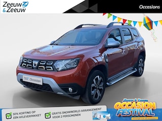 Dacia Duster 1.3 TCe Prestige AUTOMAAT NAVI AIRCO TREKHAAK CAMERA SIDESTEPS HOGE INSTAP LM VELGEN APPLE CARPLAY ANDROID AUTO ZEER MOOIE AUTO DEALER ONDERHOUDEN