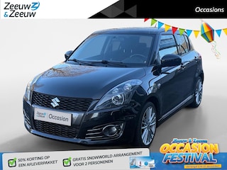 Suzuki Swift 1.6 Sport AIRCO STOELVERWARMING SPORTUITVOERING BLUETOOTH ELECTRISCHE RAMEN ZEER DIKKE AUTO 2 UITLATEN DEALER ONDERHOUDEN 12 MAANDEN GARANTIE
