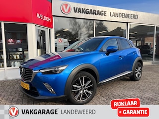 Mazda CX-3 2.0 SkyActiv-G 120 GT-M, Navi, Trekhaak, Leder, Nieuwe APK
