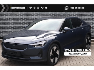 Polestar 2 Long Range Single Motor Prime 82 kWh | Pilot assist | 360 camera met parkeerhulp | BLIS | Cross Traffic Alert | Rear collision warning | Panoramadak | Harman Kardon premium sound | Volledig verstelbare voorstoelen | Polestar digital key | LED mistlampen met bochtverlichting | Elektr. bedienbare achterklep met voetsensor | Warmtepomp | stoelverwarming achterin | Verwarmd stuurwiel |