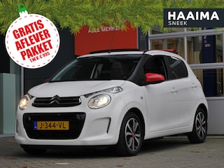 Citroën C1 1.0 VTi Airscape Shine | Cabrio dak | Achteruitrijcamera | Climate control | Lichtmetalen velgen | 5 deurs | Extra getint glas