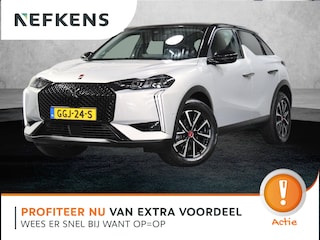 DS 3 1.2 130PK Performance Line | AUTOMAAT | AppleCarPlay/AndroidAuto | Navigatie | Climate Control | Adaptief Cruise Control | 360'Camera | Alcantara | Keyless | Head-Up Display | Privacy Glass | Isofix |