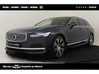 Volvo V90 T8 PLUG-IN HYBRID AWD ULTRA BRIGHT *FULL OPTIONS!* -PANO.DAK|BOWERS&WILKINS|LUCHTVERING|GEVENT.LEDER+MASSAGE|20"|360°CAM|TREKHAAK