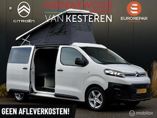 Citroën Jumpy Camper 2.0 120pk | 4 zitplaatsen | Slaaphefdak