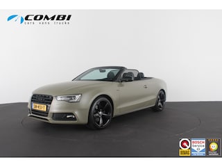Audi A5 Cabriolet 1.8 TFSI S line > 177pk/Cabrio/Dark Green&black/Sportstoelen verwarmbaar...