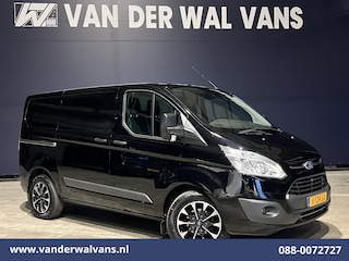 Ford Transit Custom 2.0TDCI 131pk L1H1 Euro6 Airco | 2500kg Trekhaak | Camera | Navigatie | Cruisecontrol | LM velgen Parkeersensoren, Bijrijdersbank