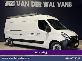Opel Movano 2.3 Turbo 150pk L3H2 Inrichting Euro6 Airco | Imperiaal | 2500kg Trekhaak | Camera | Navigatie Cruisecontrol, Parkeersensoren, Bijrijdersbank