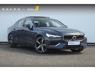 Volvo S60 T6 350PK Automaat Recharge Ultimate Bright / Head-up display / Harman Kardon audio / Panoramadak / BLIS / Elektrisch bedienbare voorstoelen / Memory seats / Verwarmbare stoelen / Keyless entry /