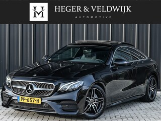 Mercedes-Benz E-klasse Coupé 200 Business | AMG-LINE | NL-AUTO | PANORAMADAK | CAMERA | SFEERVERLICHTING | LEDER | STOELVERWARMING | EL. VERST. STOEL| CRUISE CONTROL | DAB | LED