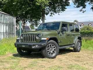 Jeep Wrangler Unlimited 4xe 380 80th Anniversary |Sarge Green|CAMERA V+A|STUUR+STOELVERW.|ALPHINE AUDIO| 4045