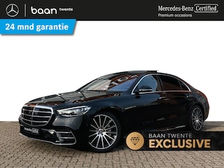 Mercedes-Benz S 580 e Lang AMG Line | Distronic | Elek. verstelbare stoelen met geheugen | Stoelventilatie/ -verwarming voor en achter | Panoramadak | Head-up display | Luchtvering | Burmester 3D Surround Sound |